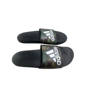 Adidas Comfort Slides Camo Men's Size 18 Waterproof Pool Slip On Sandals Big